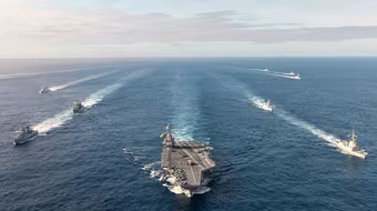 Tàu sân bay Mỹ xuất hiện ở Đông Địa Trung Hải không chỉ vì riêng Israel?