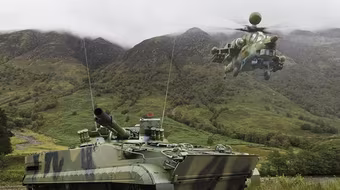 Xe chiến đấu bộ binh BMP-3 thêm phần đáng sợ khi có thể phóng UAV cỡ nhỏ