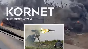 Tên lửa Kornet xuyên thủng lớp giáp và cả động cơ của xe tăng Abrams