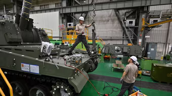 Hàn Quốc trở thành nhà sản xuất xe tăng lớn thứ 3 thế giới