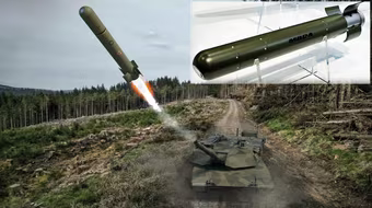 Tên lửa bắn từ nòng pháo Akeron MBT 120 giúp xe tăng NATO tấn công như súng bắn tỉa