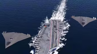 Trung Quốc cấp tốc chế tạo tàu sân bay hạt nhân Type 004 và tiêm kích tàng hình J-35