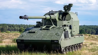 Pháo tự hành bánh xích RCH 155 TRACKED 'cách mạng hóa' chính thức ra mắt