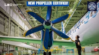 Máy bay dân dụng tầm ngắn của Nga nhận cánh quạt 6 lá mới