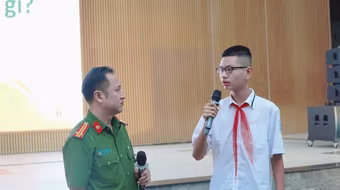 Hàng trăm học sinh nhận diện ‘bẫy’ lừa đảo và chiêu bắt cóc trên mạng