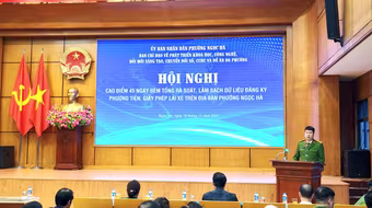 Phường Ngọc Hà tăng tốc chuyển đổi số phục vụ nhân dân