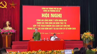 Công an phường Bồ Đề với nhiều biện pháp hay phục vụ nhân dân 