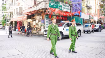 Những bước chân giữ nhịp trật tự ở phường Ba Đình