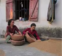 Một ngày ở ngôi "làng góa bụa"