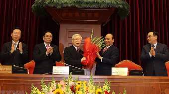 Đồng chí Nguyễn Phú Trọng được tín nhiệm bầu làm Tổng Bí thư