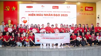 Dai-ichi Life Việt Nam tiếp tục triển khai chương trình hiến máu nhân đạo