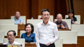 Bộ trưởng Nguyễn Mạnh Hùng: Có thể phát triển phần mềm phát hiện hàng nhái, quảng cáo sai sự thật