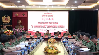 Chú trọng nhân rộng điển hình tiên tiến, cách làm hay trong phong trào thi đua giữ vững an ninh trật tự