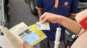 Mất bằng lái xe có được sử dụng thông tin trên VneID?