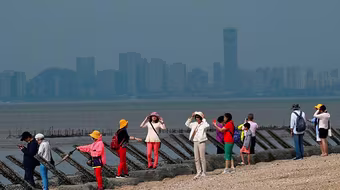 [Ảnh] Bí quyết vượt qua đại dịch của đảo nhỏ được gọi là “DMZ của Đài Loan”