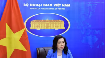 Người phát ngôn lên tiếng việc Mỹ ra dự luật trừng phạt Trung Quốc liên quan đến Biển Đông