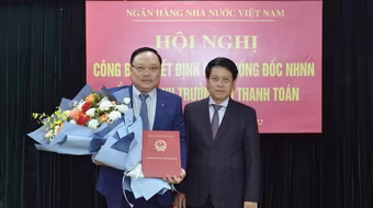 Thành viên HĐQT Vietcombank làm Vụ trưởng Vụ Thanh toán - Ngân hàng Nhà nước