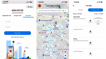 Ngành Thuế thí điểm quản lý hộ kinh doanh trên bản đồ số