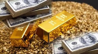 Giá vàng tăng 12,53% trong tháng 10, USD giảm nhẹ