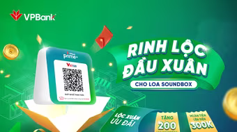 VPBank tặng loa thông báo biến động số dư nhân dịp đầu xuân 