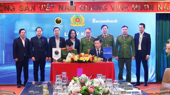 Đã có thể cập nhật sinh trắc học tại Sacombank qua VneID