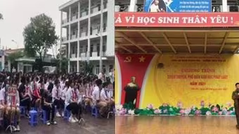 Hành trang ý nghĩa đối với hàng trăm em học sinh trường Trung học cơ sở Yên Sở