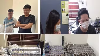 Lực lượng an ninh mạng triệt phá ổ nhóm chuyên phát tán tin nhắn rác 