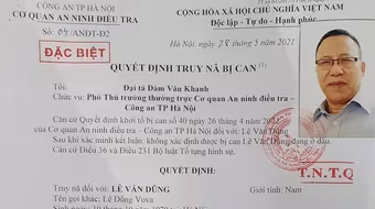 Khởi tố thêm 1 đối tượng trong vụ án liên quan đến Lê Dũng “Vova”