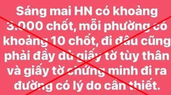 Xử lý 2 chủ tài khoản Facebook đăng thông tin thất thiệt trong ‘mùa’ Covid