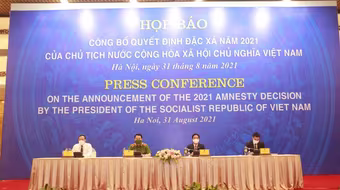 Trên 3.000 phạm nhân được hưởng đặc xá năm 2021