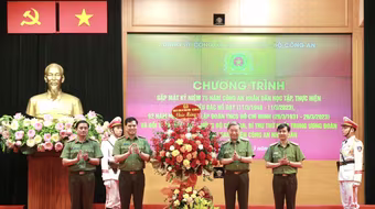 Bồi đắp tính nhân văn, tình đồng chí, nghĩa đồng bào cho thanh niên CAND