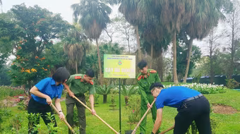 Ươm thêm 50 mầm xanh ý nghĩa trong công viên Thống Nhất