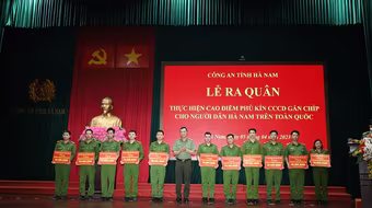 Nhiệm vụ lớn của 11 tổ công tác đặc biệt thuộc Công an tỉnh Hà Nam