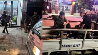 Giúp đỡ kịp thời người đàn ông bất tỉnh tại cổng ngân hàng 