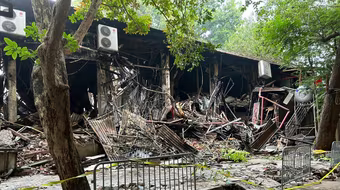 Hé lộ nguyên nhân vụ cháy quán bar đang sửa trên phố Phó Đức Chính