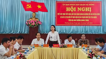 Quyết tâm đảm bảo tiến độ triển khai dự án quan trọng của thành phố, vì lợi ích cộng đồng