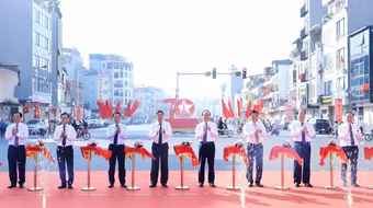 Khánh thành tuyến đường huyết mạch tổng mức đầu tư 1.200 tỷ đồng tại quận Long Biên