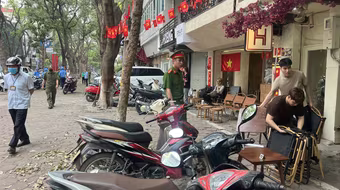 Phường Quán Thánh: Mở cao điểm kiểm tra xử lý vi phạm trật tự đô thị