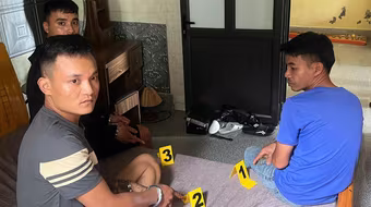 Từ thông tin nghi vấn về nhóm đối tượng trong căn nhà tại khu phố Lê Chân