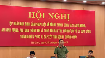 Tập huấn an toàn thông tin, bảo vệ bí mật Nhà nước trong sắp xếp bộ máy