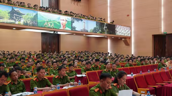 Đảm bảo lực lượng Công an cấp xã đáp ứng ngay yêu cầu nhiệm vụ khi triển khai sáp nhập địa giới hành chính