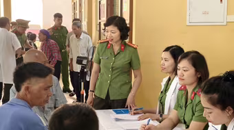 Phát huy tinh thần ‘Công an nhân dân xung kích, vì nhân dân phục vụ’