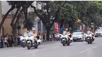 Thông báo phân luồng giao thông phục vụ Chương trình nghệ thuật chính luận "Tự hào người Việt Nam"