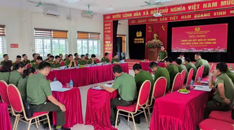 Lãnh đạo Công an thành phố Hà Nội kiểm tra, tháo gỡ khó khăn cho lực lượng cơ sở