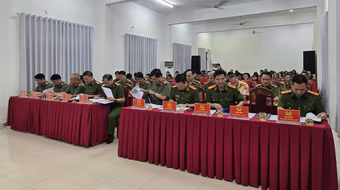 Khẳng định vai trò nòng cốt của Công an cấp xã ngay tại cơ sở