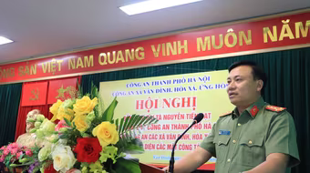 Trưởng Công an các xã phát huy tinh thần trách nhiệm người đứng đầu, bám sát địa bàn