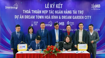 Lễ ký kết hợp tác Dream Lands - Ngân hàng MB