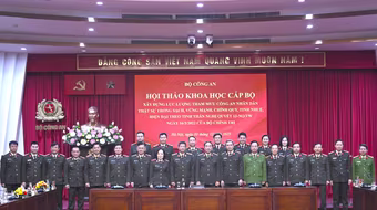 Xây dựng đội ngũ cán bộ làm công tác tham mưu CAND có bản lĩnh chính trị vững vàng, có tầm nhìn, tư duy chiến lược