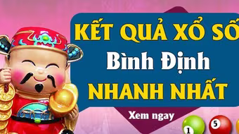 Kết quả xổ số Bình Định