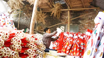 Hỏa hoạn rình rập làng nghề sản xuất vàng mã